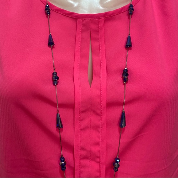 Calvin Klein sleeveless blouse 💚4/$25💚 - Picture 2 of 6